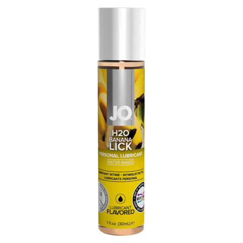 Оральный лубрикант System JO - H2O Flavored Banana Lick (30 мл)