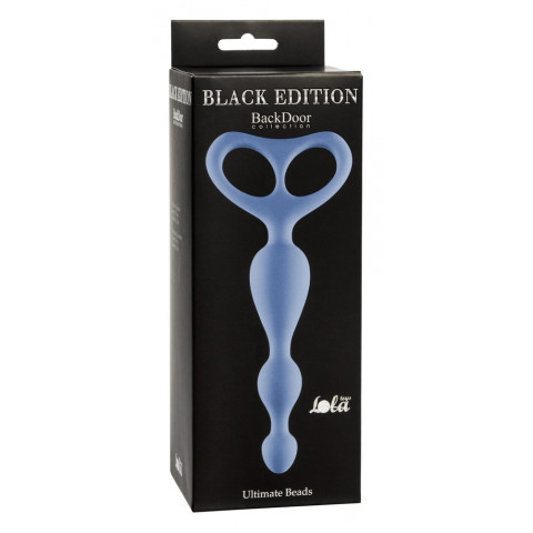 Анальная цепочка Ultimate Beads Blue 17 см