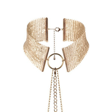 Ошейник с цепочками Bijoux Indiscrets - Desir Metallique Collar