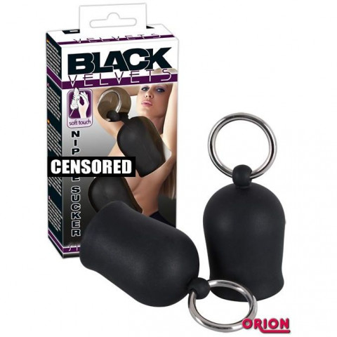 Помпы для сосков Black Velvets Nipple Sucker, 2.1 см