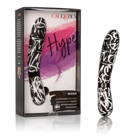 Вибромассажер для стимуляции точки G Hype Wand 12 см