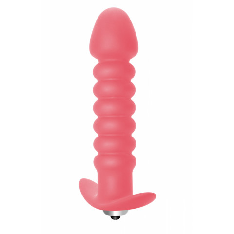 Анальная вибропробка Twisted Anal Plug - 13 см.