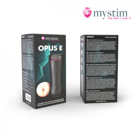 Мастурбатор с электростимуляцией Opus E от Mystim
